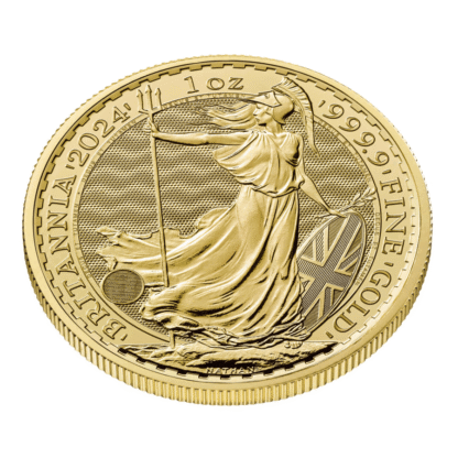 Britannia 2024 1oz Gold Bullion One Hundred Coin Box
